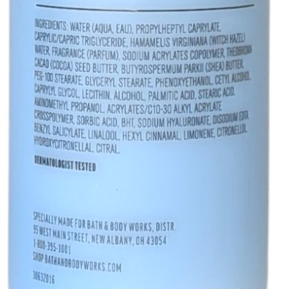 New BBW Water Ultra Hydration Moisturizing Body Lotions - Picture 3 of 3